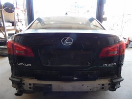 2007 Lexus IS250 Black 2.5L AT #Z24708